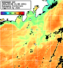 ひまわり人工衛星:神奈川県近海,00:59JST,1時間合成画像