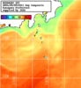 NOAA人工衛星画像:神奈川県近海, 1日合成画像(2025/09/09UTC)