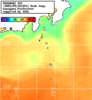 NOAA人工衛星画像:神奈川県近海, 1週間合成画像(2025/09/04～2025/09/10UTC)