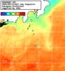NOAA人工衛星画像:神奈川県近海, 1日合成画像(2025/09/11UTC)