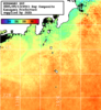 NOAA人工衛星画像:神奈川県近海, 1日合成画像(2025/09/13UTC)