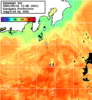 ひまわり人工衛星:神奈川県近海,22:59JST,1時間合成画像