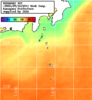 NOAA人工衛星画像:神奈川県近海, 1週間合成画像(2025/09/10～2025/09/16UTC)