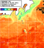 ひまわり人工衛星:神奈川県近海,14:59JST,1時間合成画像