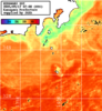 ひまわり人工衛星:神奈川県近海,16:59JST,1時間合成画像