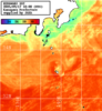 ひまわり人工衛星:神奈川県近海,19:59JST,1時間合成画像