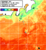 ひまわり人工衛星:神奈川県近海,20:59JST,1時間合成画像