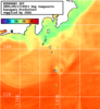 NOAA人工衛星画像:神奈川県近海, 1日合成画像(2025/09/17UTC)