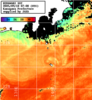 ひまわり人工衛星:神奈川県近海,16:59JST,1時間合成画像