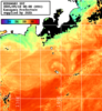 ひまわり人工衛星:神奈川県近海,17:59JST,1時間合成画像