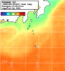 NOAA人工衛星画像:神奈川県近海, 1週間合成画像(2025/09/12～2025/09/18UTC)