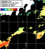 ひまわり人工衛星:神奈川県近海,16:59JST,1時間合成画像