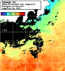 NOAA人工衛星画像:神奈川県近海, 1日合成画像(2025/09/19UTC)