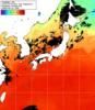 NOAA人工衛星画像:日本全域, 1日合成画像(2025/09/20UTC)