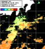 ひまわり人工衛星:神奈川県近海,19:59JST,1時間合成画像