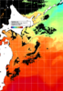 NOAA人工衛星画像:親潮域, 1日合成画像(2025/09/20UTC)