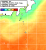 NOAA人工衛星画像:神奈川県近海, 1週間合成画像(2025/09/15～2025/09/21UTC)
