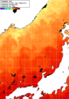 NOAA人工衛星画像:日本海, 1日合成画像(2025/09/21UTC)