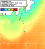 NOAA人工衛星画像:神奈川県近海, 1週間合成画像(2025/09/17～2025/09/23UTC)