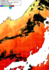 NOAA人工衛星画像:日本海, 1日合成画像(2025/09/24UTC)