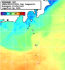 NOAA人工衛星画像:神奈川県近海, 1日合成画像(2025/09/27UTC)