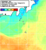 NOAA人工衛星画像:神奈川県近海, 1日合成画像(2025/09/28UTC)