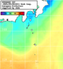 NOAA人工衛星画像:神奈川県近海, 1週間合成画像(2025/09/22～2025/09/28UTC)