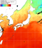 NOAA人工衛星画像:日本全域, 1日合成画像(2025/09/29UTC)