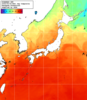 NOAA人工衛星画像:日本全域, 1日合成画像(2025/09/30UTC)