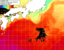 NOAA人工衛星画像:黒潮域, 1日合成画像(2025/10/02UTC)