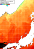 NOAA人工衛星画像:日本海, 1日合成画像(2025/10/02UTC)
