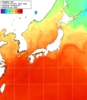 NOAA人工衛星画像:日本全域, 1週間合成画像(2025/09/27～2025/10/03UTC)