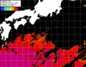ひまわり人工衛星:黒潮域,12:59JST,1時間合成画像