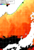 NOAA人工衛星画像:日本海, 1日合成画像(2025/10/03UTC)