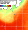 NOAA人工衛星画像:神奈川県近海, 1週間合成画像(2025/09/28～2025/10/04UTC)
