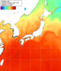 NOAA人工衛星画像:日本全域, 1週間合成画像(2025/09/29～2025/10/05UTC)