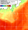 NOAA人工衛星画像:神奈川県近海, 1日合成画像(2025/10/05UTC)