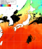NOAA人工衛星画像:日本全域, 1日合成画像(2025/10/06UTC)
