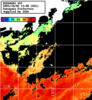 ひまわり人工衛星:神奈川県近海,22:59JST,1時間合成画像