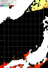 ひまわり人工衛星:日本海,21:59JST,1時間合成画像