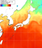 NOAA人工衛星画像:日本全域, 1週間合成画像(2025/10/01～2025/10/07UTC)