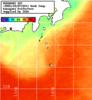 NOAA人工衛星画像:神奈川県近海, 1週間合成画像(2025/10/01～2025/10/07UTC)