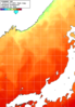 NOAA人工衛星画像:日本海, 1週間合成画像(2025/10/01～2025/10/07UTC)