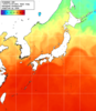 NOAA人工衛星画像:日本全域, 1週間合成画像(2025/10/03～2025/10/09UTC)
