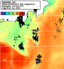 NOAA人工衛星画像:神奈川県近海, 1日合成画像(2025/10/09UTC)