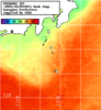 NOAA人工衛星画像:神奈川県近海, 1週間合成画像(2025/10/03～2025/10/09UTC)
