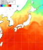 NOAA人工衛星画像:日本全域, 1週間合成画像(2025/10/04～2025/10/10UTC)