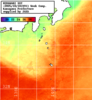 NOAA人工衛星画像:神奈川県近海, 1週間合成画像(2025/10/04～2025/10/10UTC)