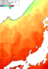 NOAA人工衛星画像:日本海, 1週間合成画像(2025/10/04～2025/10/10UTC)