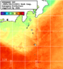 NOAA人工衛星画像:神奈川県近海, 1週間合成画像(2025/10/05～2025/10/11UTC)